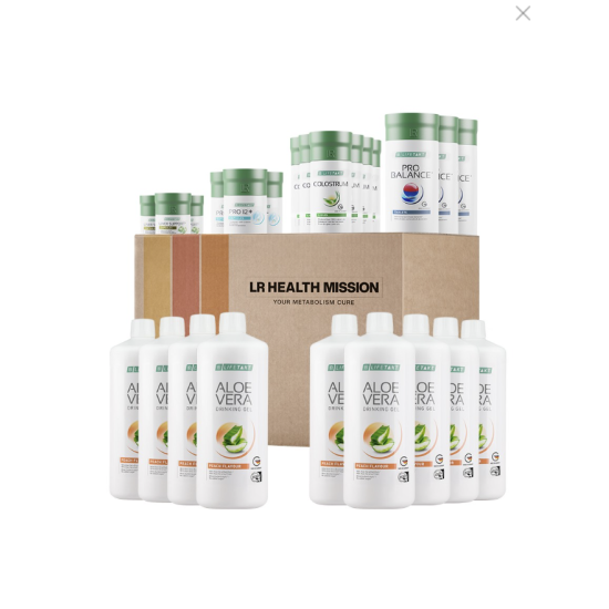 LR HEALTH MISSION Cura metabólica 3 meses Pêssego