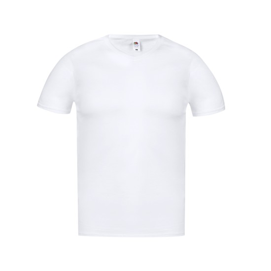 T-shirt Adulto Branca Iconic V-neck